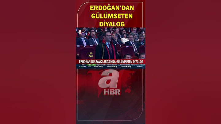 Erdoğan ile savcı arasında gülümseten diyalog | A Haber