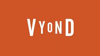 Vyond Studios official new logo (Inverted version) (2026 - present)