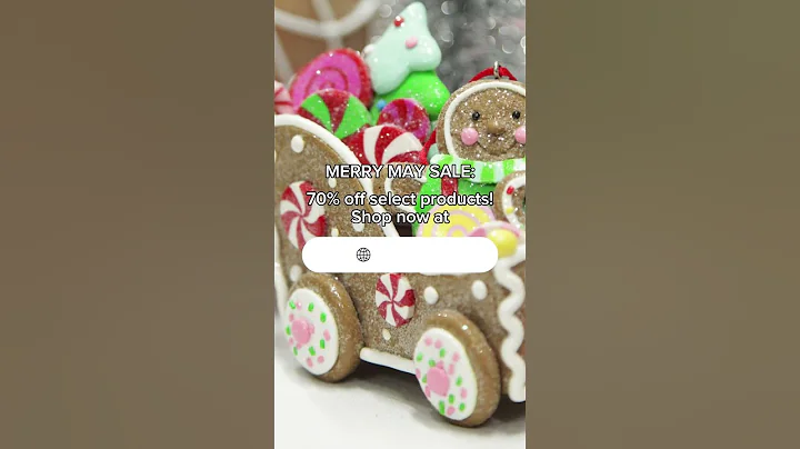 Our Merry May Sale is every Christmas-lover’s dream come true! 🎄✨