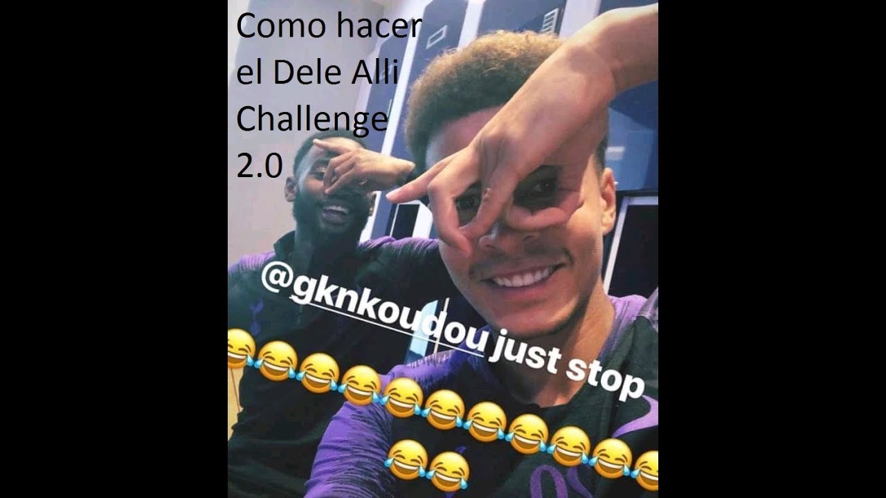 Como hacer el Dele Alli Challenge 2.0
