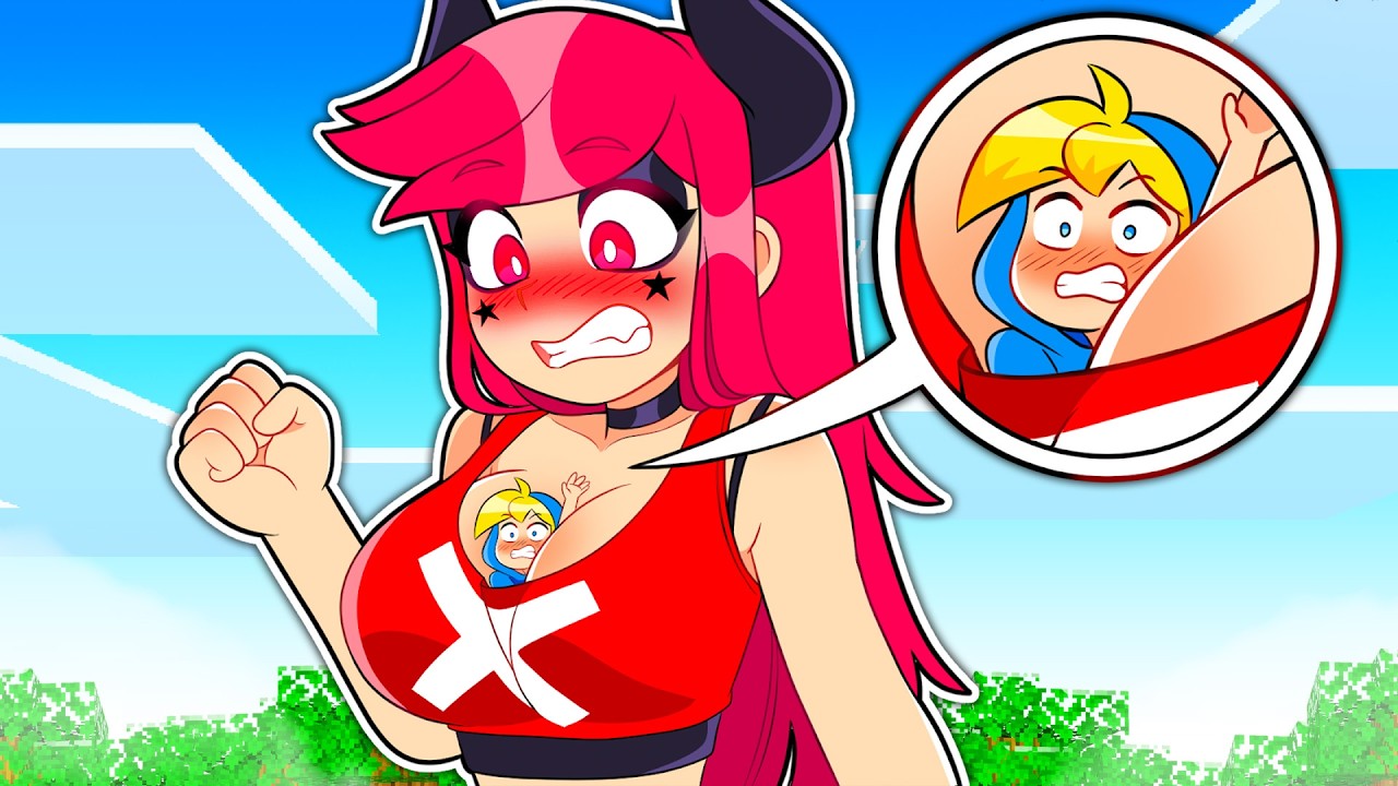 L'Amore tra PICCOLO e GIGANTE Su Minecraft!