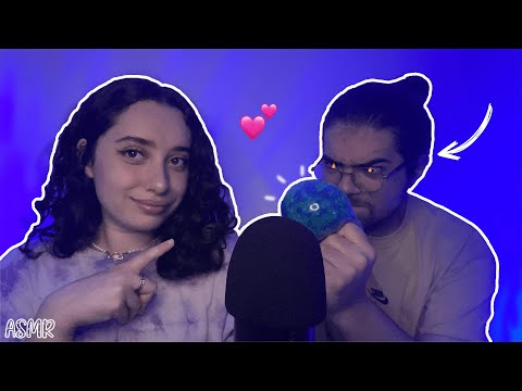 🌙 ASMR FRANÇAIS : MON COPAIN TESTE L'ASMR 🤣💞 (c'est vraiment drôle) #asmr #asmrfr #couple #relax