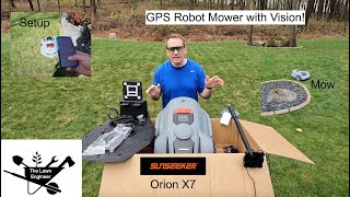 Sunseeker Orion X7 Review: the coolest robot lawnmower in 2024!
