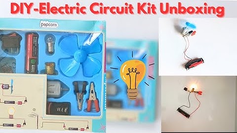 Science Experiment Kit Unboxing | DIY Electric Circuit Kit Unboxing and Review