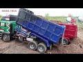 MUAT TANAH MOBIL TRUK TRONTON - LOADER BEKO KERUK RC