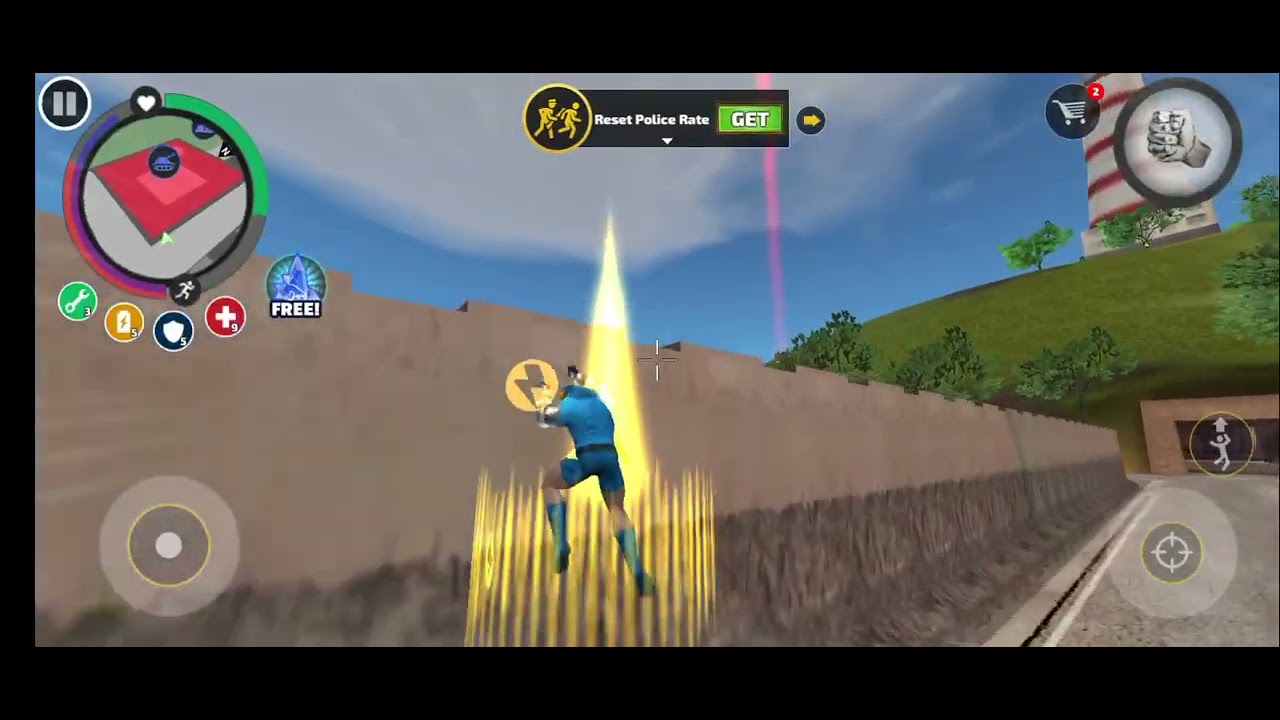 Rope Hero: Vice Town (Rope Hero on Army Base) Rope Hero Drive Assault m...💥☠️☠️☠️💥