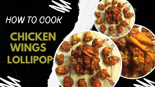 How To Cook CHICKEN WINGS LOLLIPOP /Recipe By Kitchen with Sobia/ KWS