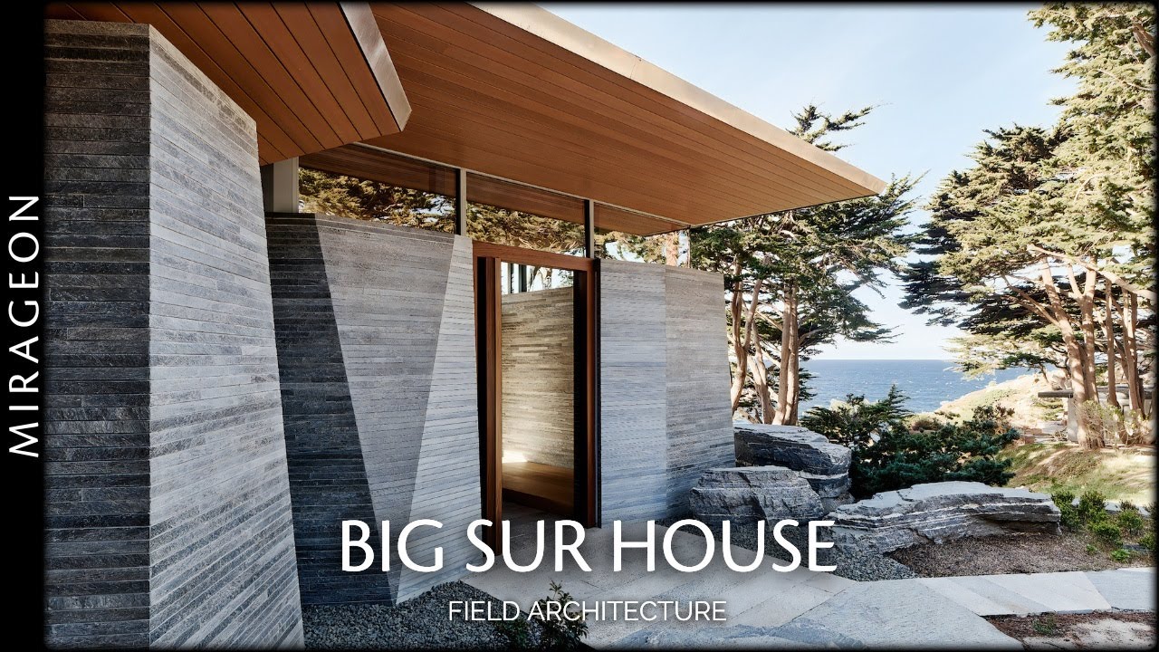 Echoing The Rock Outcroppings | Big Sur House