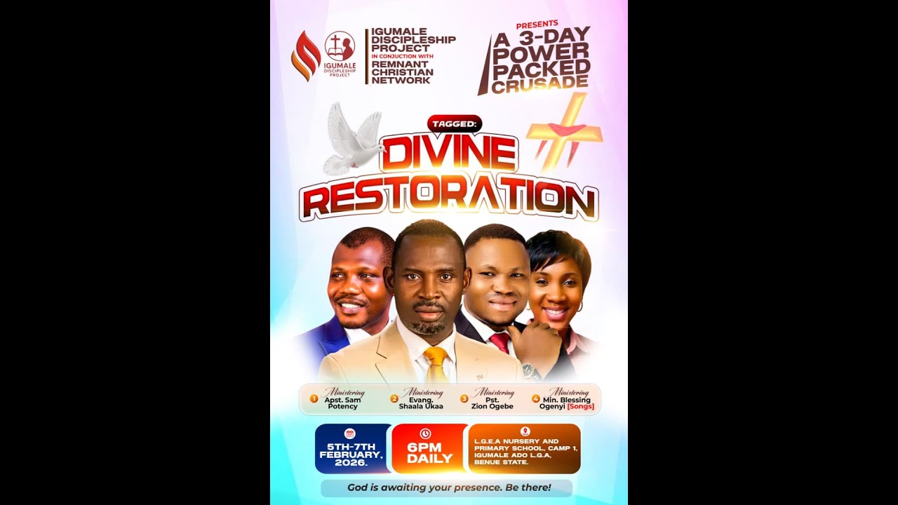 GRAND FINALE || IGUMALE POWER PACKED CRUSADE || DIVINE RESTORATION ...