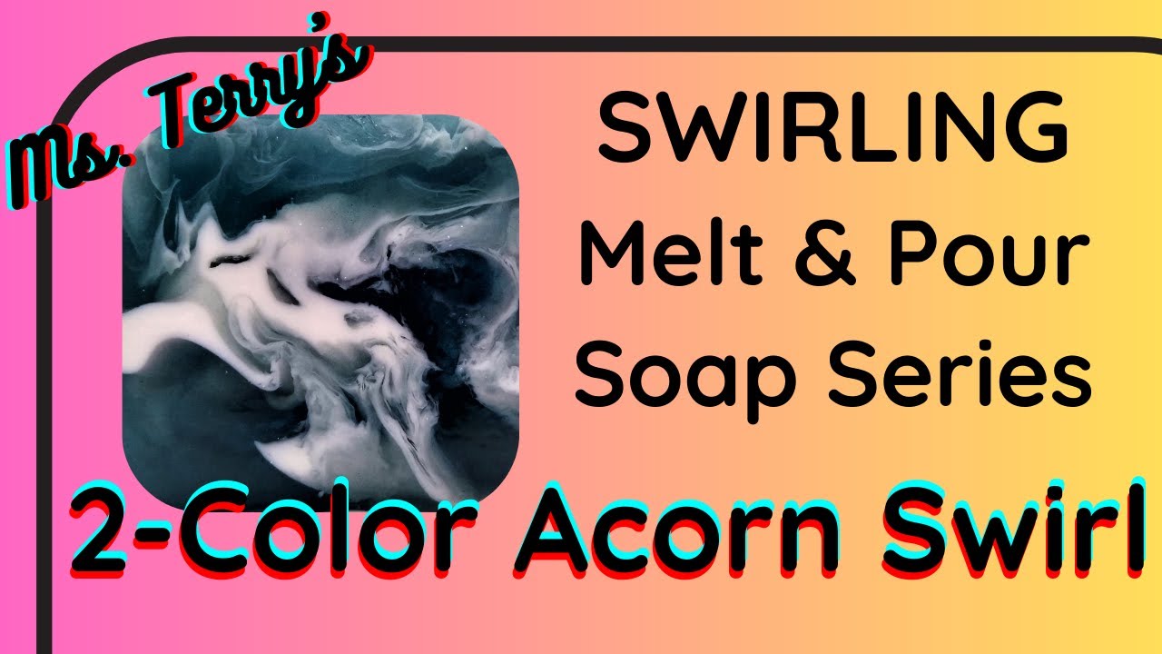 Can you SWIRL Melt and Pour Soap? YES! And it's so much FUN! #smallsoapchannel
