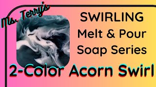 Can you SWIRL Melt and Pour Soap? YES! And it's so much FUN! #smallsoapchannel