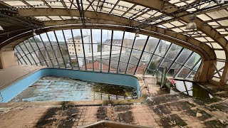 DISCOTECA ABANDONADA 🪩 🕺 tenía una PISCINA gigantesca dentro para fiestas VIP y un HOTEL enorme!!
