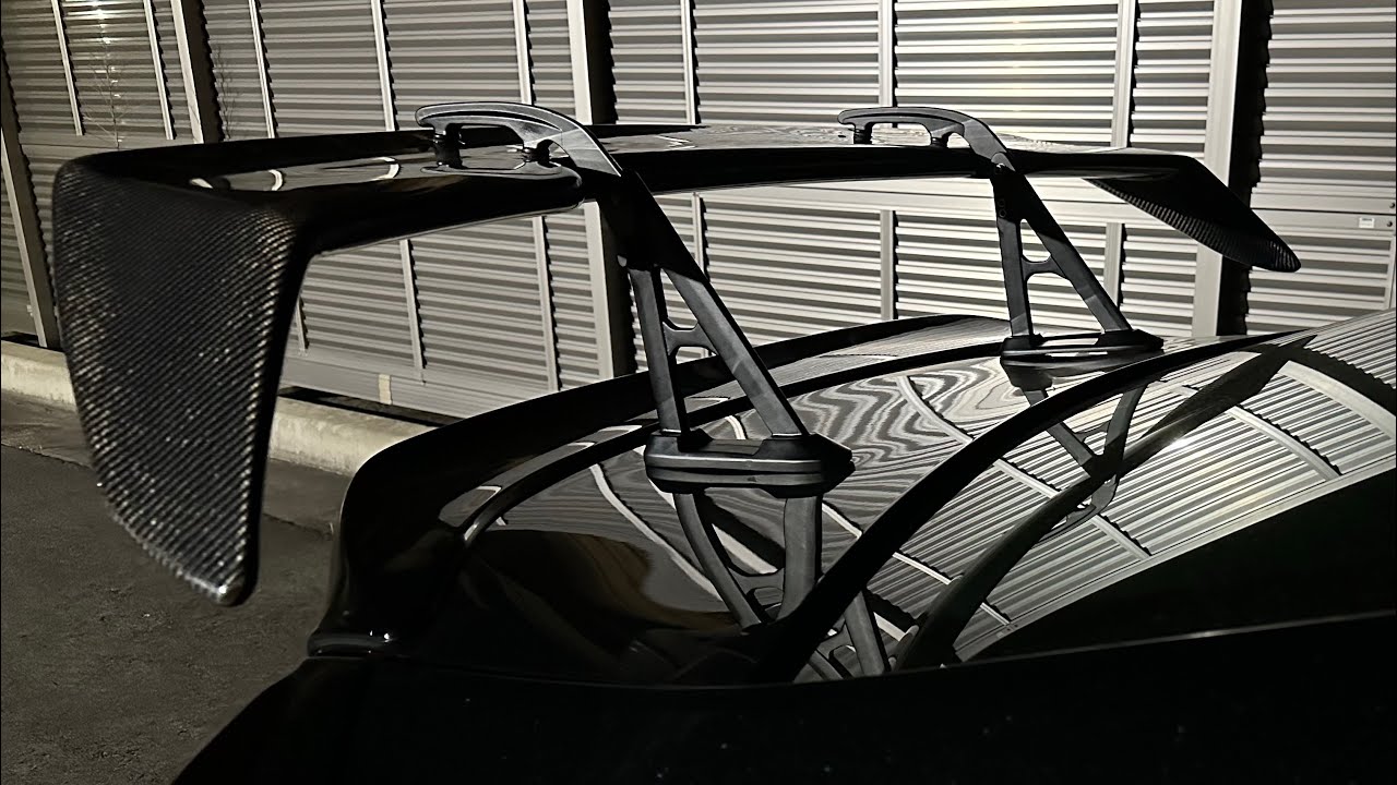 【夏休みの工作vol.1】新型BRZのGTウイングを後期86に取り付け