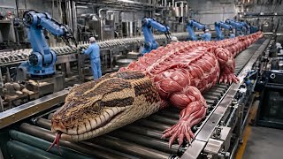 Inside the Modern Snake Meat Factory: The Incredible Process You’ve Never Seen
