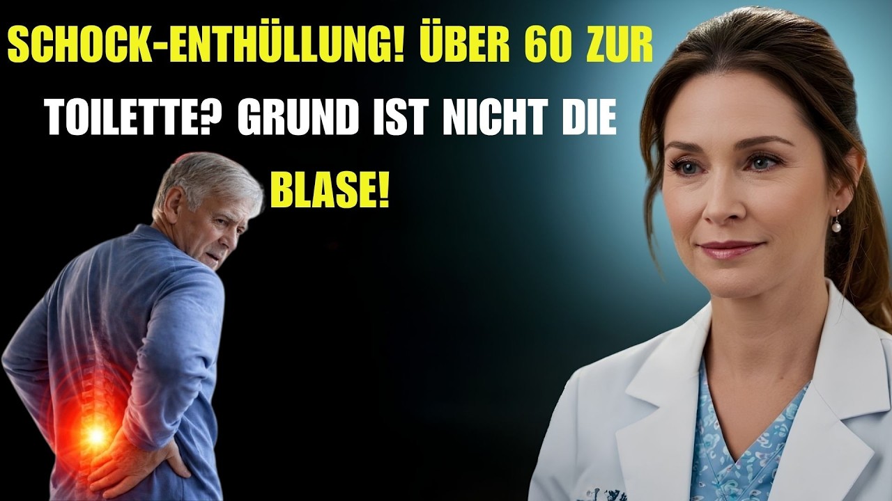 Ab 60 nachts zur Toilette  Der wahre Grund liegt nicht in der Blase – sondern hier