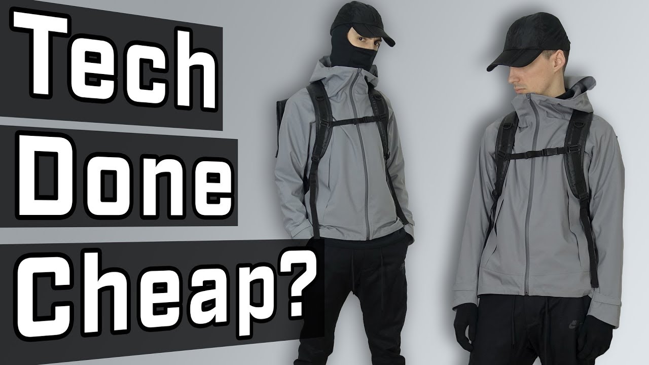 BUDGET TECHWEAR OUTFIT CHALLENGE - YouTube