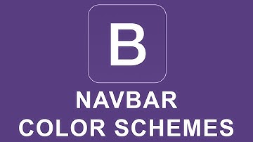 Bootstrap 4 Tutorial 37 - Navbar Color Schemes