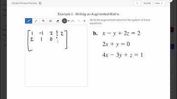 10.3 Lesson - Matrices & Solving Systems