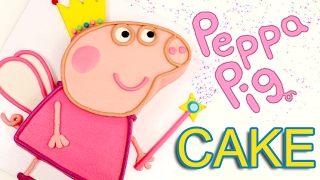 Easy PEPPA PIG Birthday CAKE!