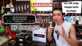 Karavision Ka Duet  KP 8000 SD Videoke Player Review (sulit ang daming kanta almost 20k)