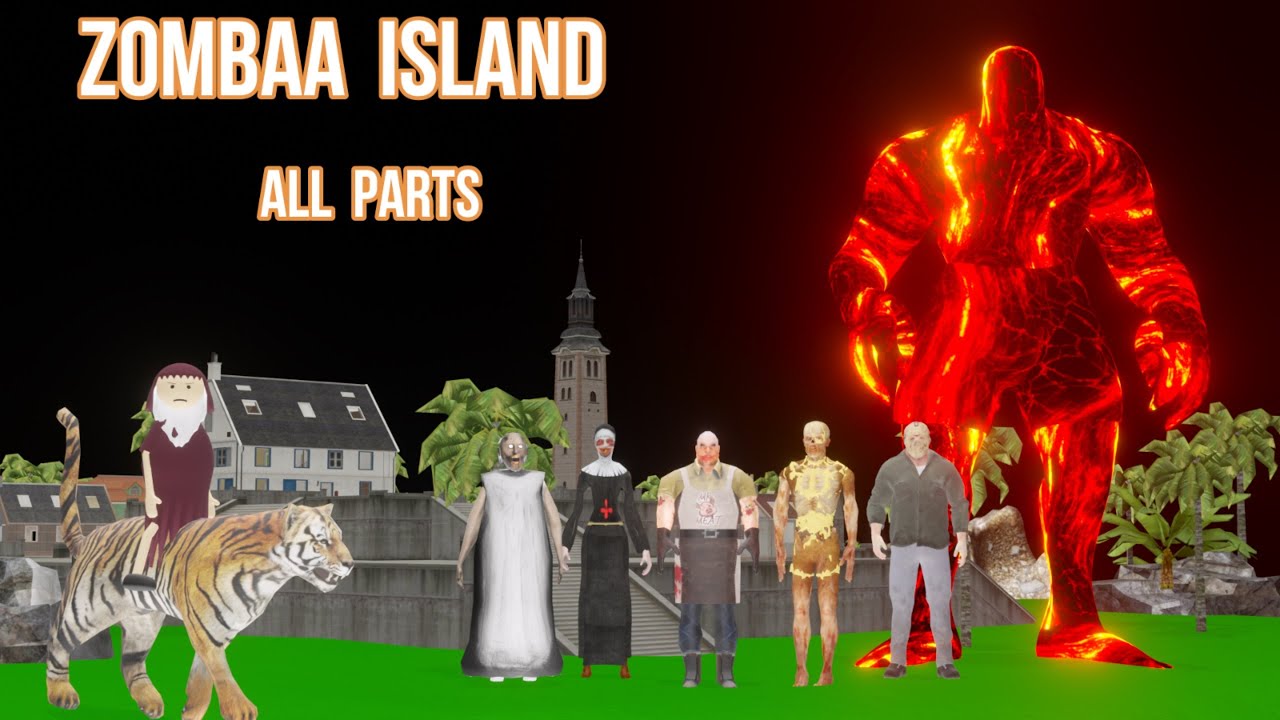 Zombaa Island All Parts | Gulli Bulli | MAKE JOKE HORROR CARTOON | MAKE JOKE HORROR