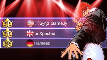 LEGENDS ARE HERE TO INSPIRE! || Global 1 Chou Montage || MLBB