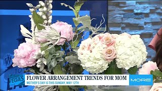 Flower arrangement trends for mom