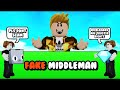 Becoming a fake middleman to scam discord pet simulator x