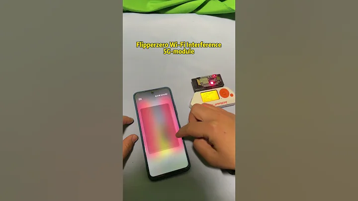 Flipperzero Wi-Fi Interference 5G-module #hacking#cybersecurity#5Gmodule