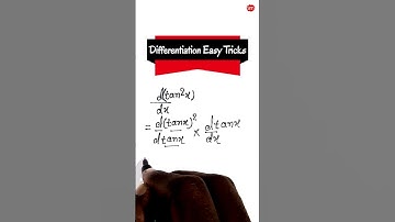 Differentiation Shortcut Tricks | #short #differentiation #different