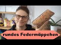 rundes Federmäppchen nähen / kostenloses Schnittmuster