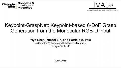 Keypoint-GraspNet (ICRA 2023 Supplementary)