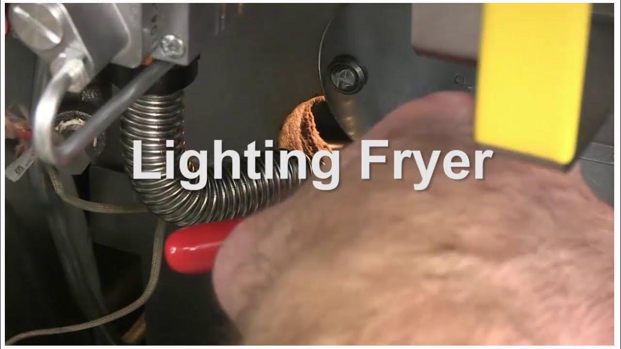 How to Light your Frymaster Master Jet Fryer YouTube