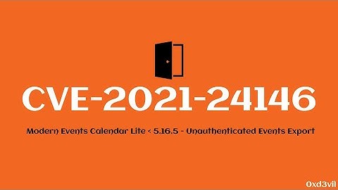 CVE 2021-24146 POC Exploit Video #bugbounty​ #cybersecurity​ #0xd3vil​ #infosec​ #CVE​ #hacking