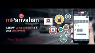 How to pay Token/ MV Tax Online || Through mParivahan app ||