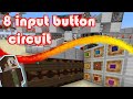 8 Redstone Outputs From 1 Button? Begueatti&#39;s 8 Output Circuit!
