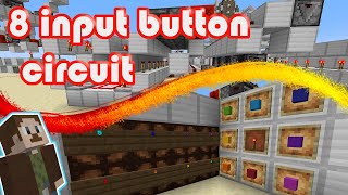 8 Redstone Outputs From 1 Button? Begueatti&#39;s 8 Output Circuit!