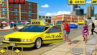Top10 city taxi driving simulator# and real games #gaming rambo screenshot 5