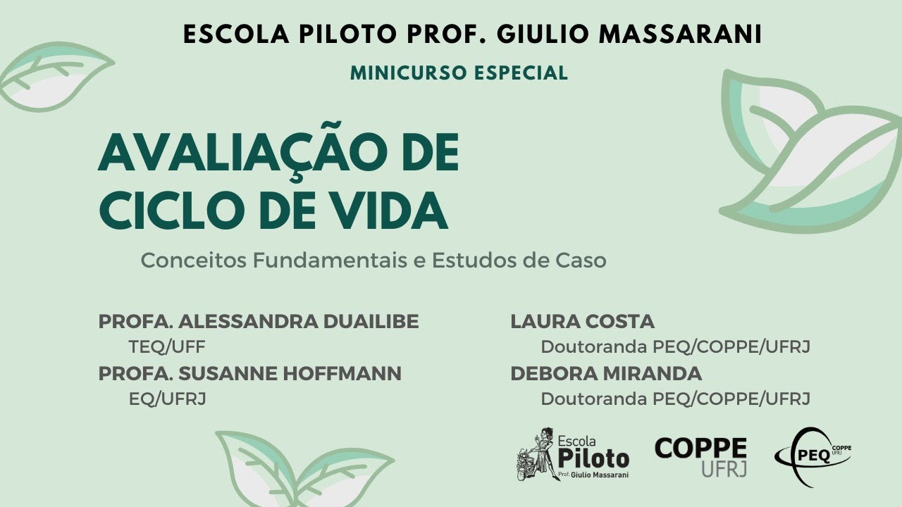 Aula 4 Avaliação de Ciclo de Vida Conceitos Fundamentais e Estudos de Caso YouTube Aula 4 Avaliação de Ciclo de Vida Conceitos Fundamentais e Estudos de Caso YouTube