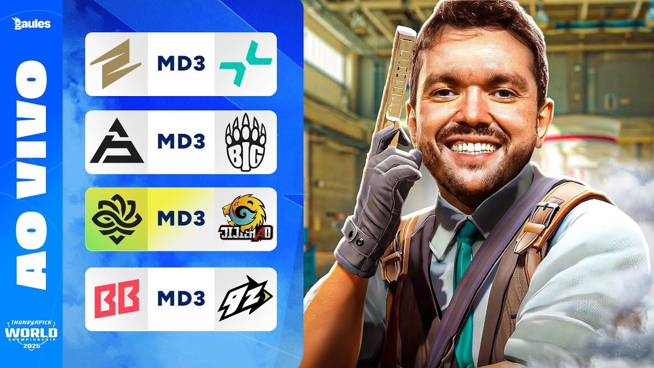 Legacy vs JiJieHao Qualify World Championship - AO VIVO COM GAULES !socio - Siga @Gaules

⚠️ Devido a problemas de marca e imagem, o canal Gaules passa a autorizar a publicação de conteúdos retirados da Live somente 24 horas após a finalização da VOD na Roxinha. A regra se aplica a todo tipo de vídeo: clipes, cortes, gameplays ou lives completas.