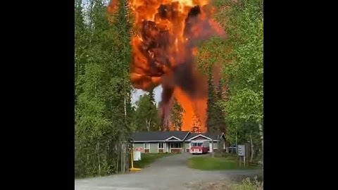 Explosion in Diesel Storage Tank During Firefighting 💥