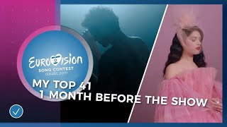 Eurovision 2019: My Top 41 With Ratings And Comments (1 Month Before The Show) || EKD