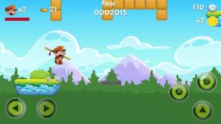 New Mario brother  Run in google play Free screenshot 1