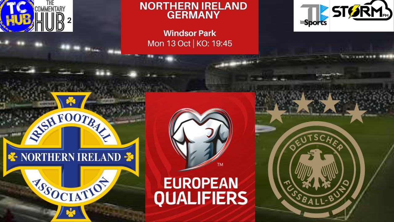 2026 World Cup Qualifier Live: Northern Ireland v Germany Alt Audio Commentary