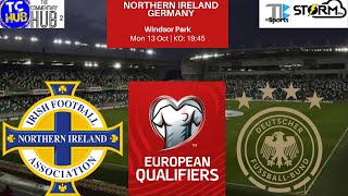 2026 World Cup Qualifier Live: Northern Ireland v Germany Alt Audio Commentary