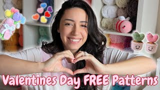 20 FREE Valentine's Day Crochet Patterns!