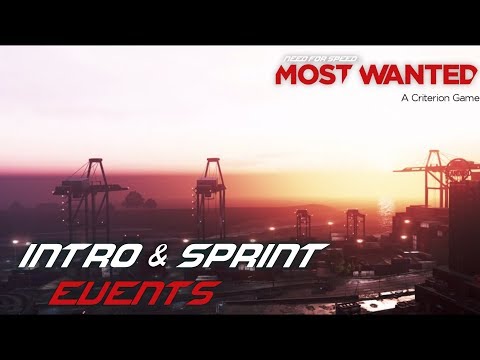 Need For Speed Most Wanted 2012 Intro Sprint Events PC