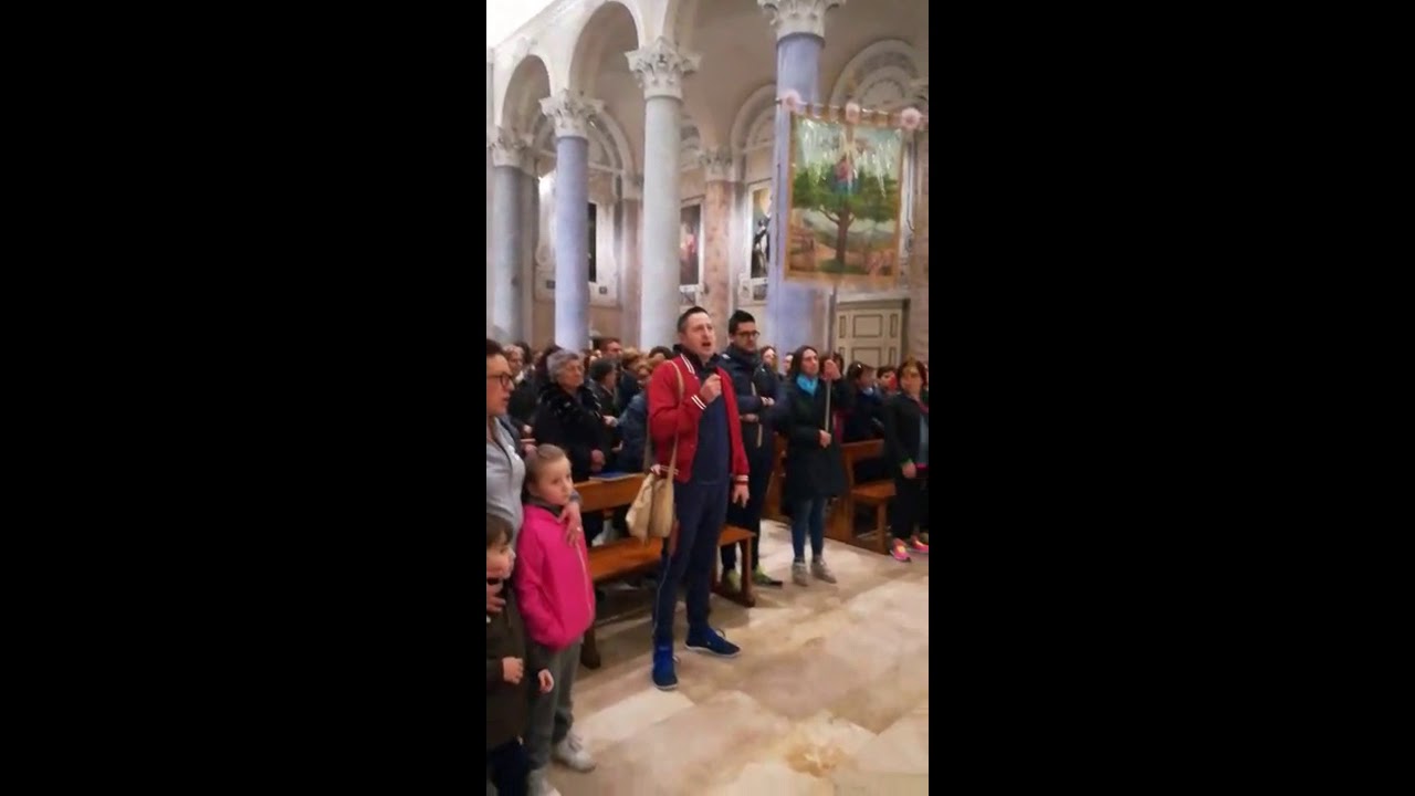 I pellegrini di Minervino alla volta del Santuario dell' Incoronata di Foggia