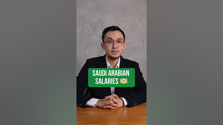 Salaries in Saudi Arabia