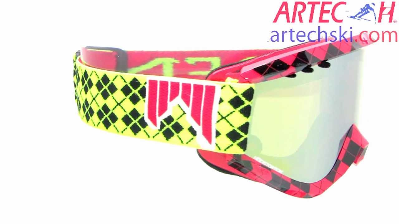 Shred SOAZA Goggles: Nastify Redux Red: ARTECHSKI.com: 4294: 2011-12